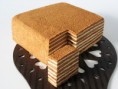 Dark honey cake