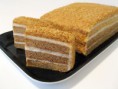White honey cake